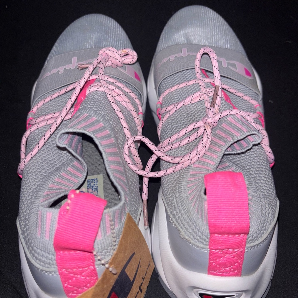 Champion Gray and Pink Athletic Shoes